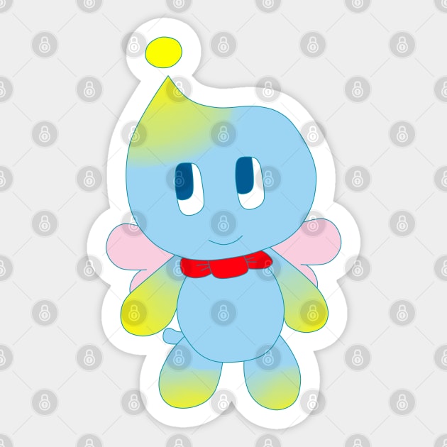 Cheese the Chao Sticker by toongirl007